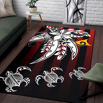 Tokelau Area Rug - Vertical Stripes Style