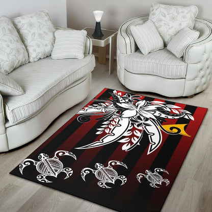 Tokelau Area Rug - Vertical Stripes Style