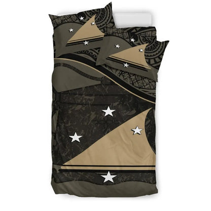 Tokelau Duvet Cover Set - Tokelau Coat Of Arms Brown