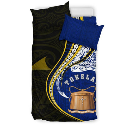 Tokelau Duvet Cover Set - Tokelau Coat Of Arms Kanaloa Tatau Gen Tk