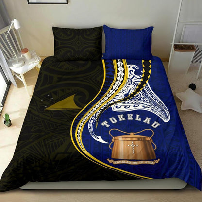 Tokelau Duvet Cover Set - Tokelau Coat Of Arms Kanaloa Tatau Gen Tk