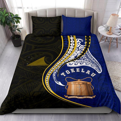 Tokelau Duvet Cover Set - Tokelau Coat Of Arms Kanaloa Tatau Gen Tk