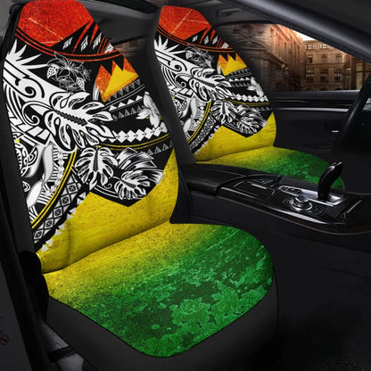 Tokelau Car Seat Cover - The Flow OF Ocean Reggae Color