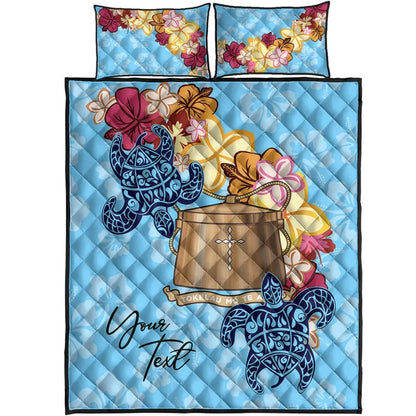 Tokelau Custom Personalised Quilt Bed Set - Tropical Style