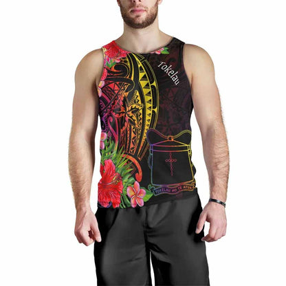 Tokelau Men Tank Top - Tropical Hippie Style