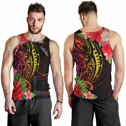 Tokelau Men Tank Top - Tropical Hippie Style
