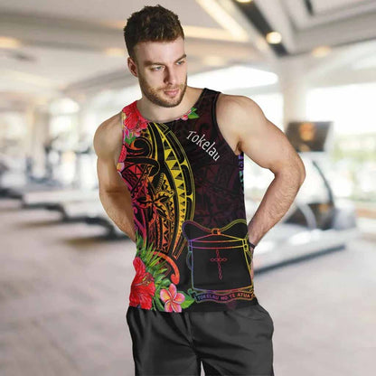 Tokelau Men Tank Top - Tropical Hippie Style