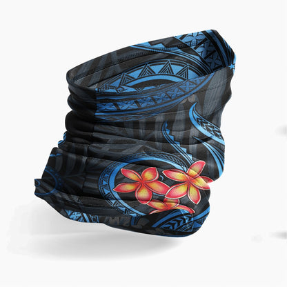 Tokelau Neck Gaiter - Plumeria Blue
