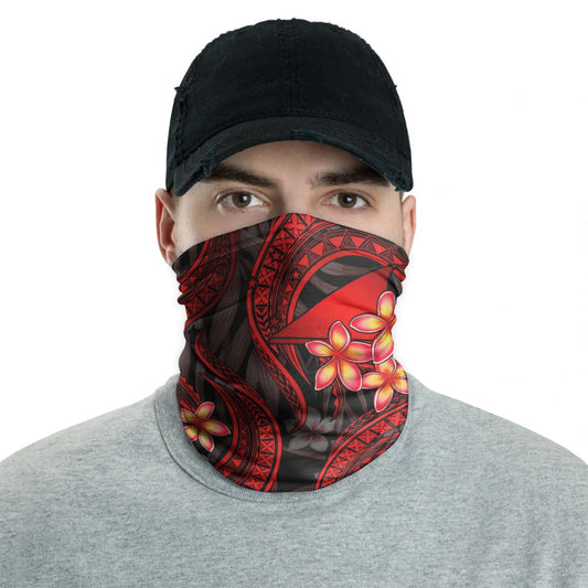 Tokelau Neck Gaiter - Plumeria Red