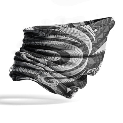 Tokelau Neck Gaiter - Turtle Tentacle White