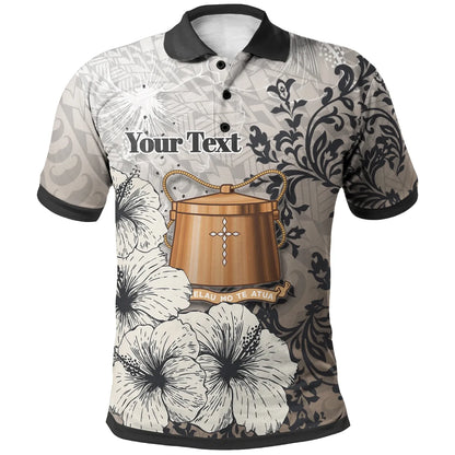 Tokelau Polo - Custom Personalised Vintage Luxury Floral Style