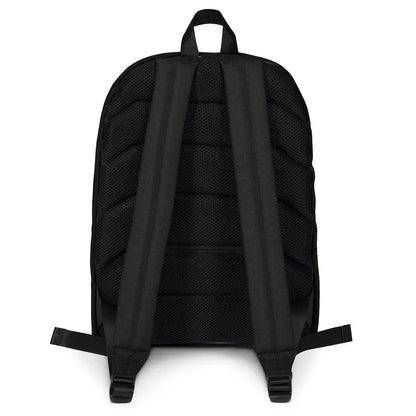 Tokelau Polynesian Backpack - White Tribal Pattern