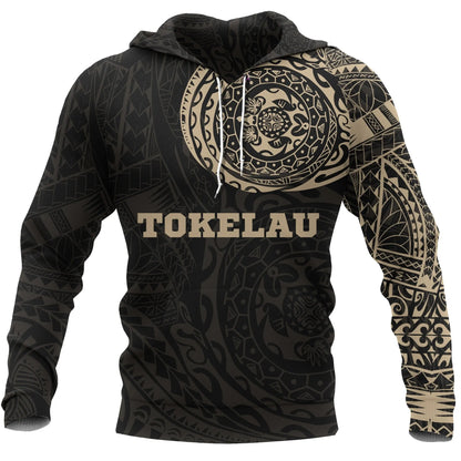 Tokelau Hoodie - Tokelau Polynesian Tattoo Style