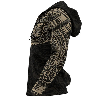 Tokelau Hoodie - Tokelau Polynesian Tattoo Style