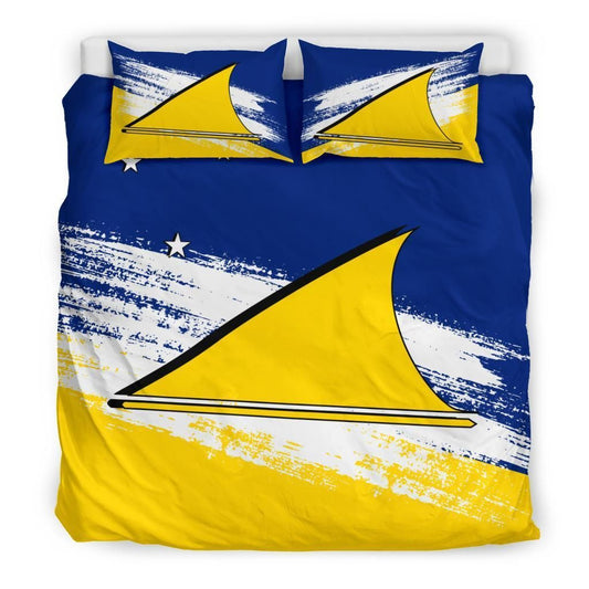 Tokelau Duvet Cover Set - Tokelau Flag Premium