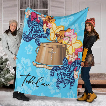 Tokelau Premium Blanket - Tropical Style