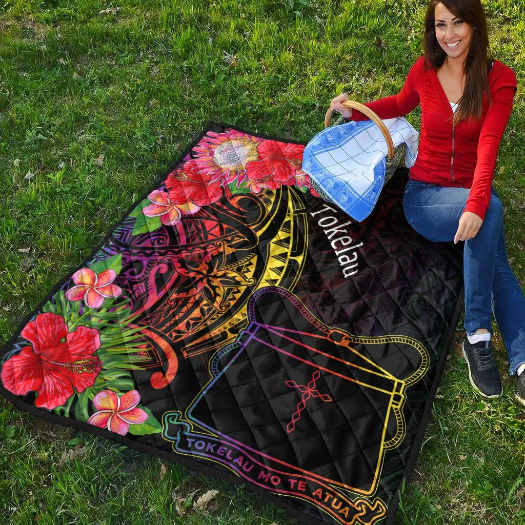 Tokelau Premium Quilt - Tropical Hippie Style