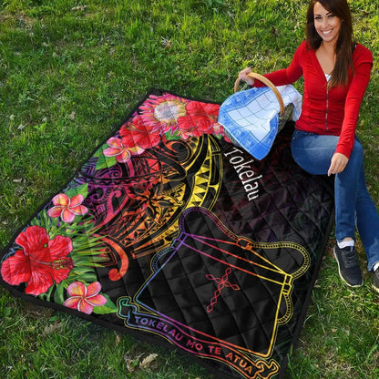 Tokelau Premium Quilt - Tropical Hippie Style