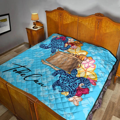 Tokelau Premium Quilt - Tropical Style