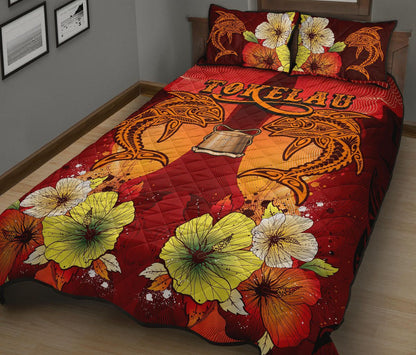 Tokelau Quilt Bed Sets - Tribal Tuna Fish