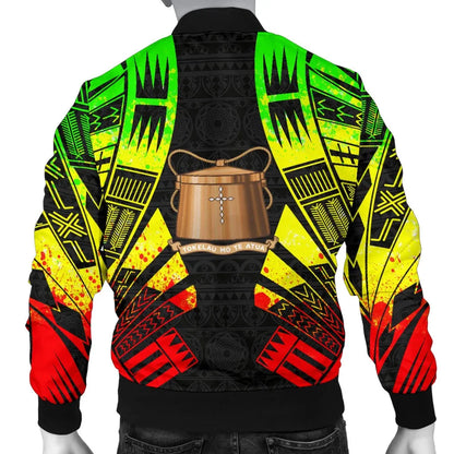 Tokelau Bomber Jackets - Polynesian Tattoo Reggae