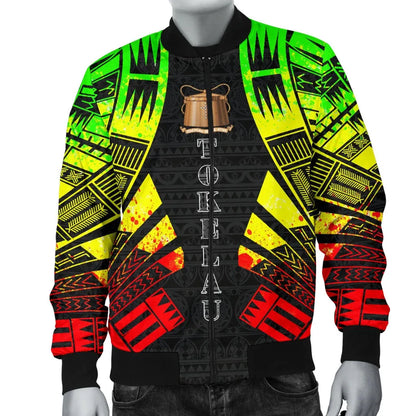 Tokelau Bomber Jackets - Polynesian Tattoo Reggae