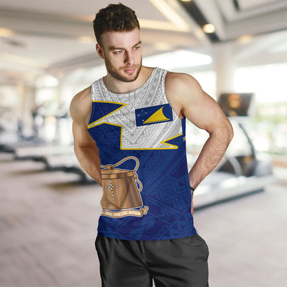 Tokelau Tank Top Polynesian Tattoo Flag And Coat Of Arms