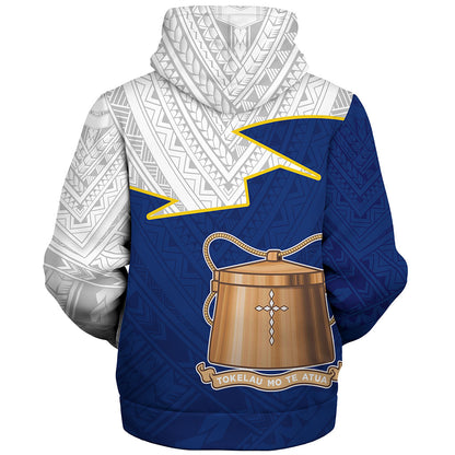 Tokelau Sherpa Hoodie Polynesian Tattoo Flag And Coat Of Arms