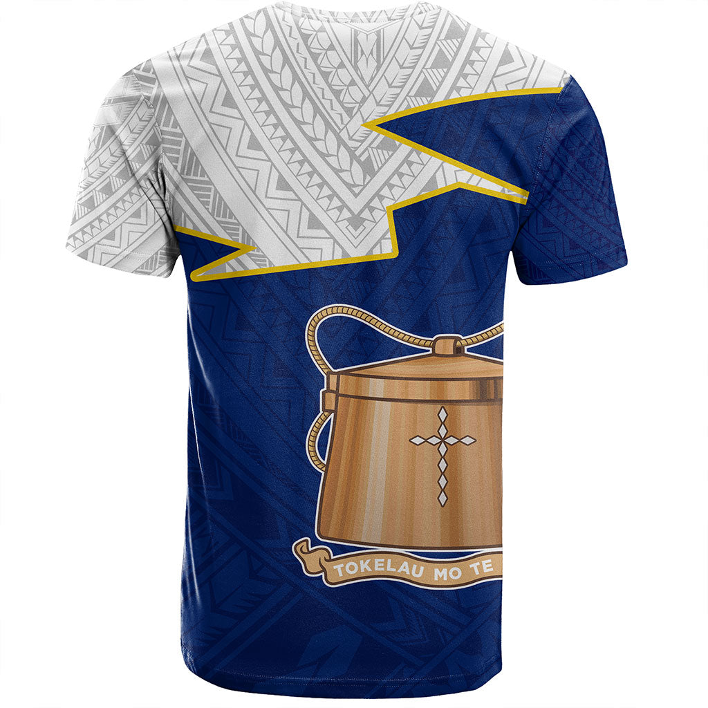Tokelau T-Shirt Polynesian Tattoo Flag And Coat Of Arms