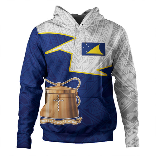 Tokelau Hoodie Polynesian Tattoo Flag And Coat Of Arms