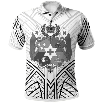 Tonga Polo Shirt - Tonga Seal Tribal Patterns