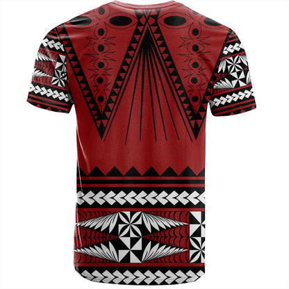 Tonga T-Shirt Polynesia Island Ngatu Pattern Style