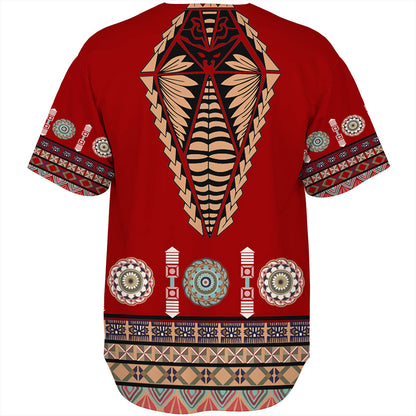 Tonga Baseball Shirt Ngatu Design Fabric