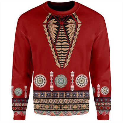 Tonga Sweatshirt Ngatu Design Fabric
