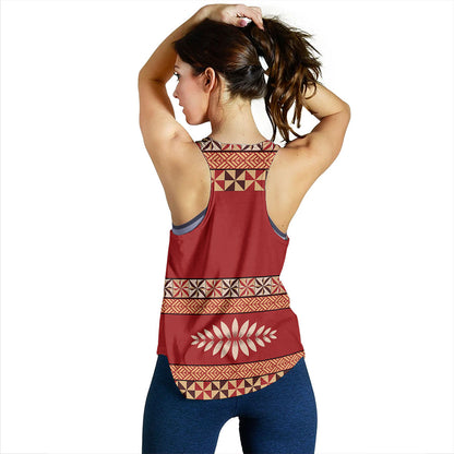 Tonga Women Tank Ngatu Design Pattern