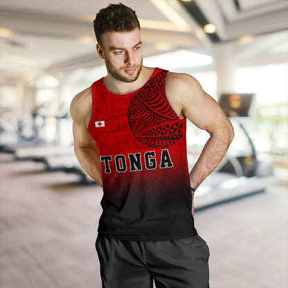 Tonga Tank Top Tattoo Ngatu Coat Of Arms Tribal