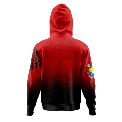 Tonga Hoodie Tattoo Ngatu Coat Of Arms Tribal