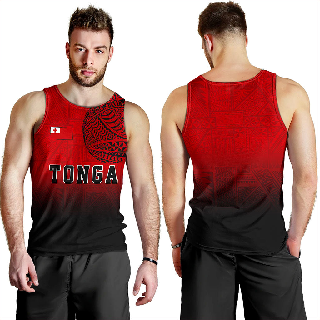 Tonga Tank Top Tattoo Ngatu Coat Of Arms Tribal