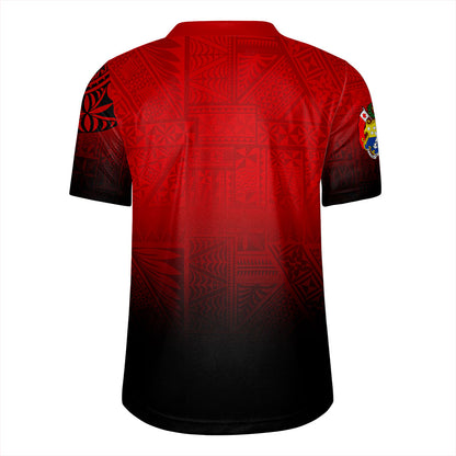 Tonga Rugby Jersey Tattoo Ngatu Coat Of Arms Tribal