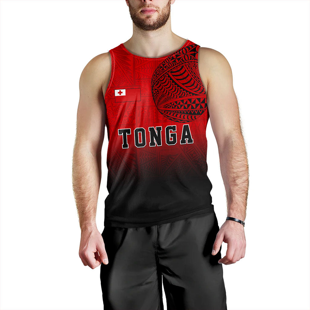 Tonga Tank Top Tattoo Ngatu Coat Of Arms Tribal