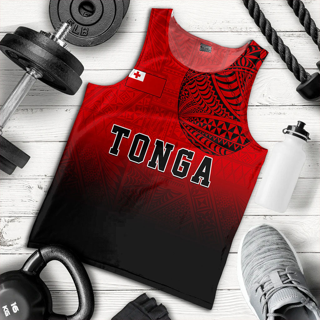 Tonga Tank Top Tattoo Ngatu Coat Of Arms Tribal