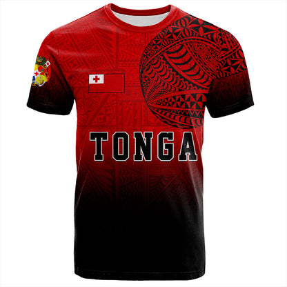 Tonga T-Shirt Tattoo Ngatu Coat Of Arms Tribal