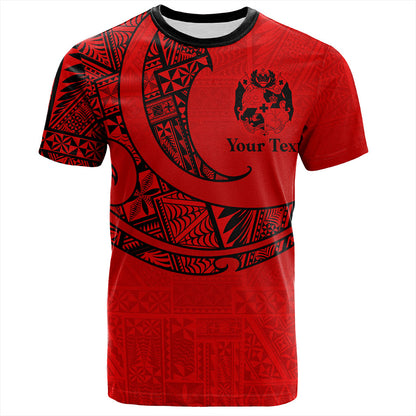 Tonga T-Shirt Custom Ngatu Tribal Tattoo Style