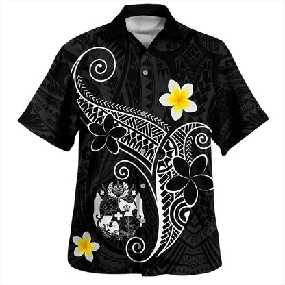 Tonga Hawaiian Shirt Polynesia Floral Tribal