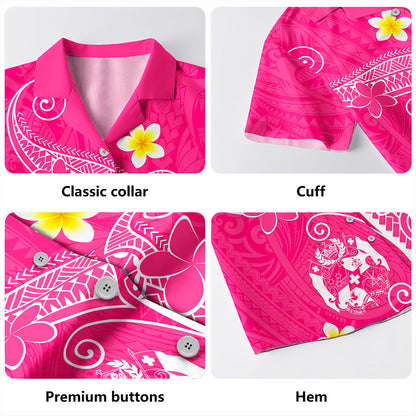 Tonga Hawaiian Shirt Polynesia Floral Tribal Ver.1