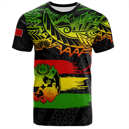 Tonga T-Shirt Tribal Polynesian Grunge Reggae