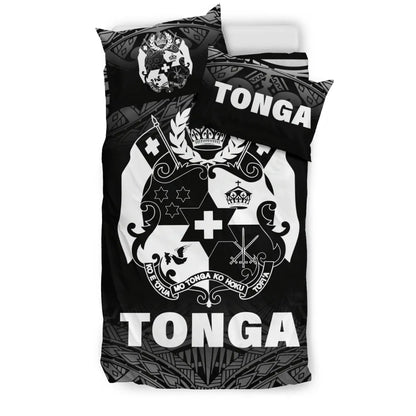 Tonga Duvet Cover Set - Black Fog Style