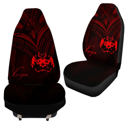 Tonga Car Seat Cover - Red Color Cross Style