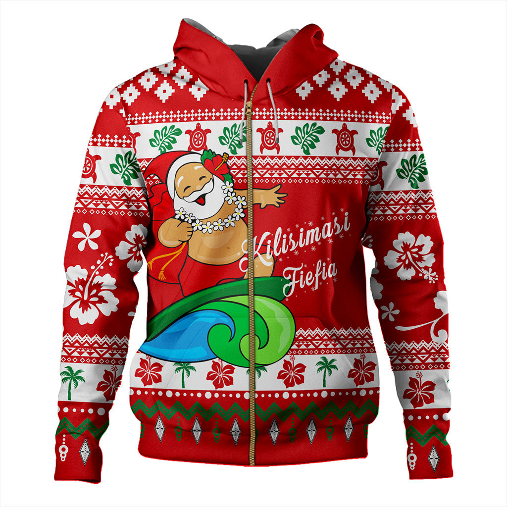 Tonga Hoodie Santa Claus Ho Ho Ho Christmas