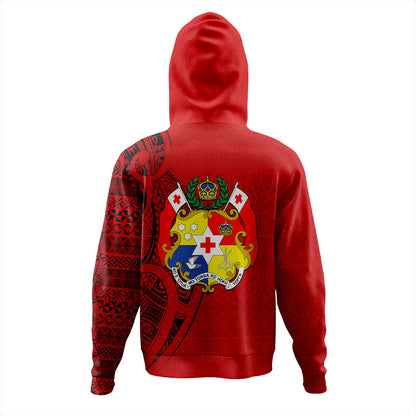 Tonga Hoodie Coat Of Arms Tribal Polynesian